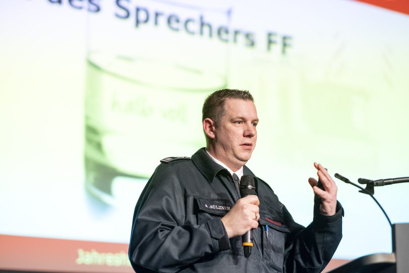 Brandoberinspektor Andreas Sülzner, Sprecher der Freiwilligen Feuerwehr Herne.
