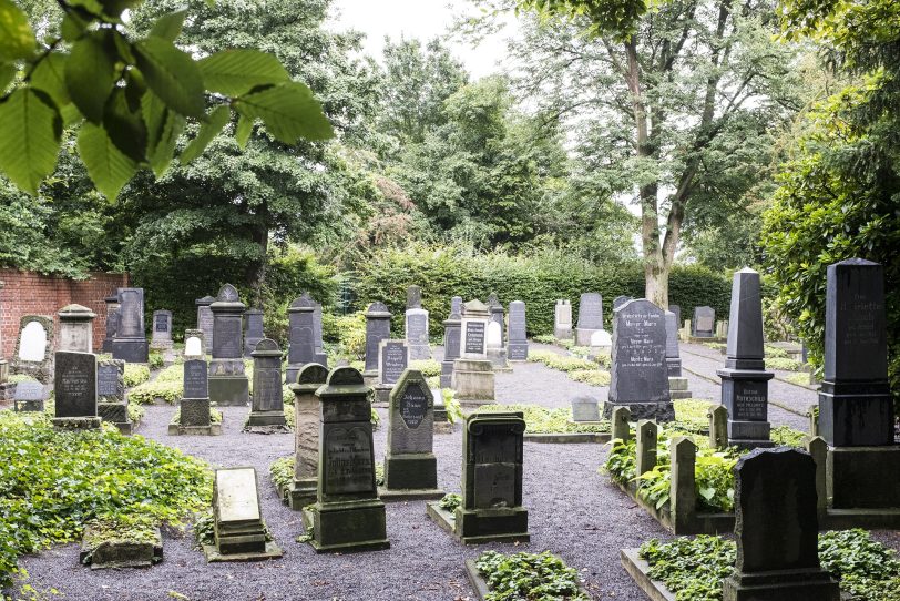 Jüdischen Friedhof.