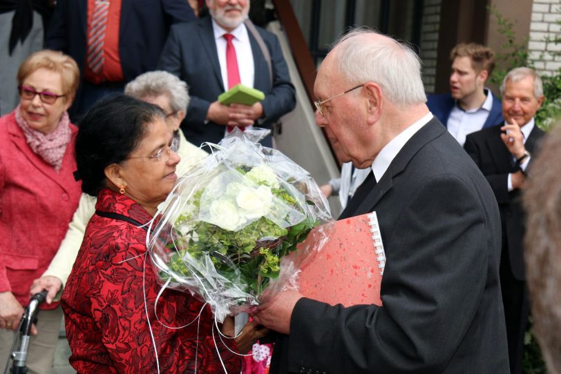 Verabschiedung von Pfarrer Karl Heinz Pötter.