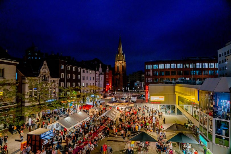 Das Nightlight-Dinner findet am Freitag, 30. August 2024, auf dem Boulevard Bahnhofstraße statt.