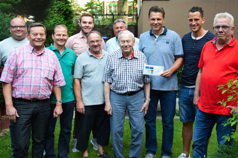 v.l. Dirk Michalowski, Klaus Brzoska, Uwe Rüter, Christopher Wendland, Roland Lissek, Wolfram Hölper, Heinz Brzoska, Thorsten Kinhöfer, Patrick Fabian, Rolf Wendland.
