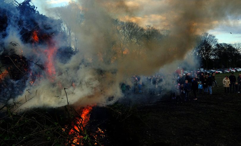 26 Osterfeuer wurden angemeldet (Symbolbild).