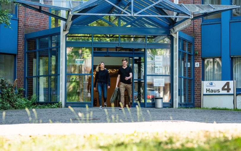 Das Journalistenzentrum Herne im Shamrockpark - hier gibt es vom 12. bis 16. August 2024 eine Sommerakademie für Schüler im Alter zwischen 14 und 20 Jahren.