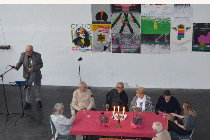 Blick auf den Empfang zum 90. Geburtstag Helmut Bettenhausens.