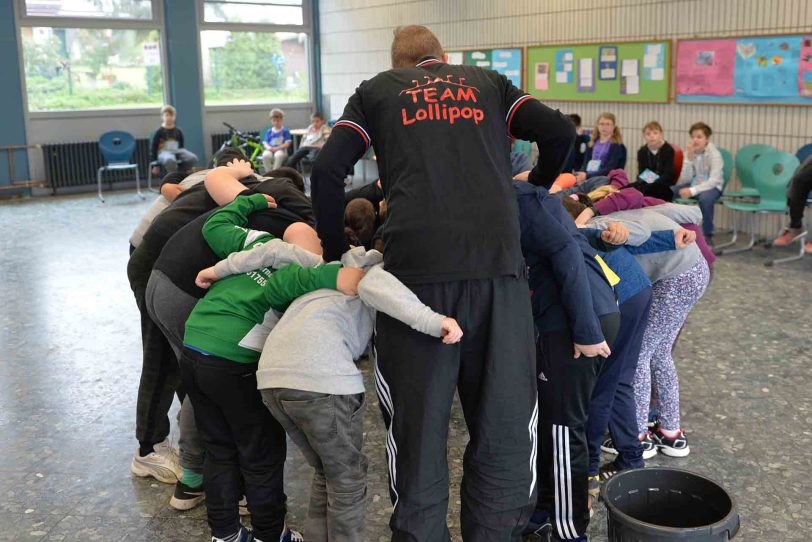Zirkus Projektwoche an der Kolibri Schule.