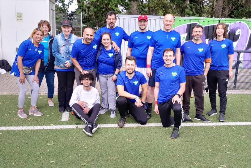 Das Team der Betreuer.