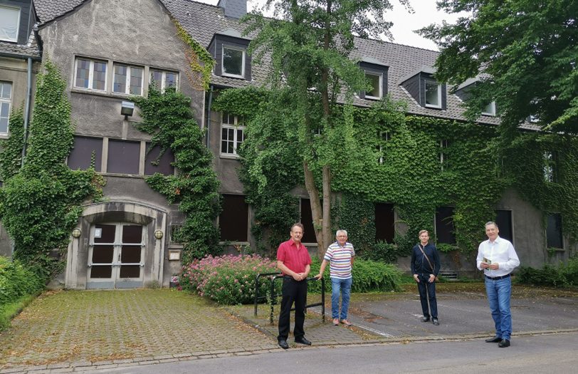 (v.li.) Ulrich Klonki, Ernst Schilla, Mathias Grunert und Udo Sobieski.