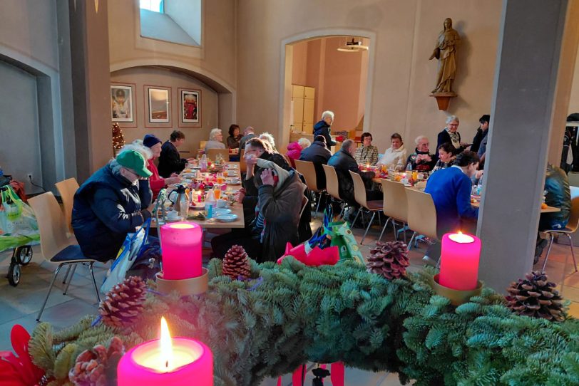 Zum Frühstück kamen 25 Personen.