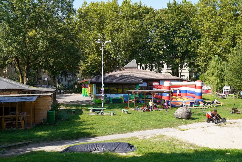 Sonderaktion auf dem Abenteuerspielplatz Hasenkamp zum Weltkindertag