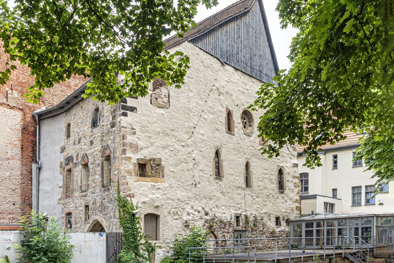 Die Alte Synagoge in Erfurt.