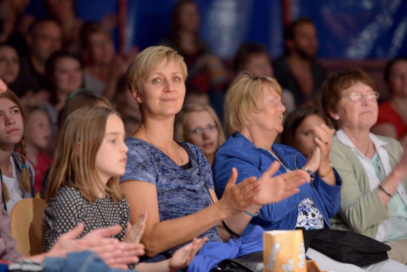 Die Premieren-Vorstellung im Circus Schnick Schnack.