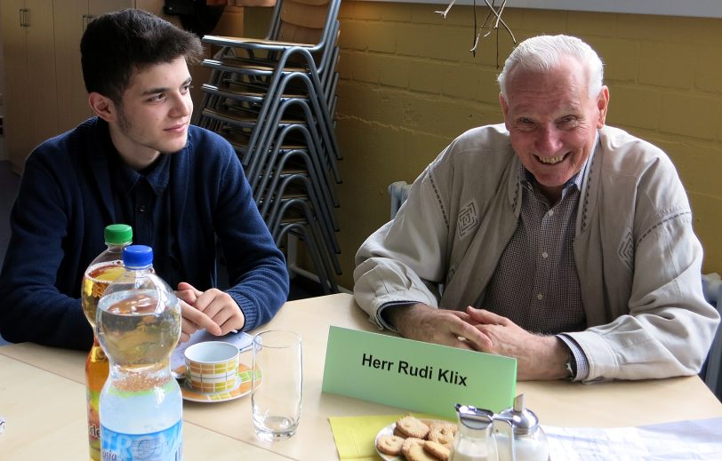 Zeitzeugen zu Gast an der Reaschule an der Burg.