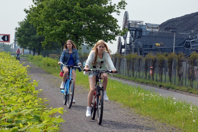 Freizeit am Rhein-Herne-Kanal.