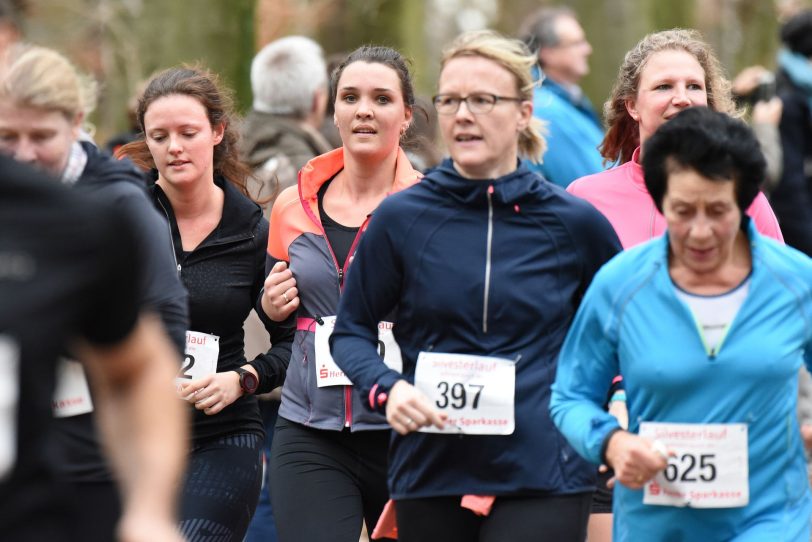 Hauptlauf des 40. Herner Silvesterlauf.