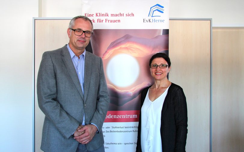 Chefärztin Luljeta Korca und Oberarzt Dr. Ralf Schmidt organisierten das 9. Beckenbodenseminar.