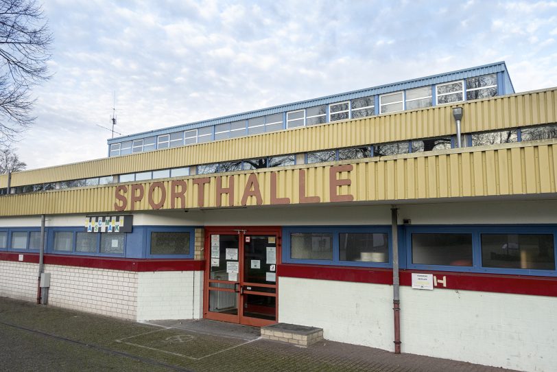 Die Sporthalle am Gysenberg war aufgrund ihrer Funktion als Impfzentrum auch nicht für den Schulsport nutzbar.