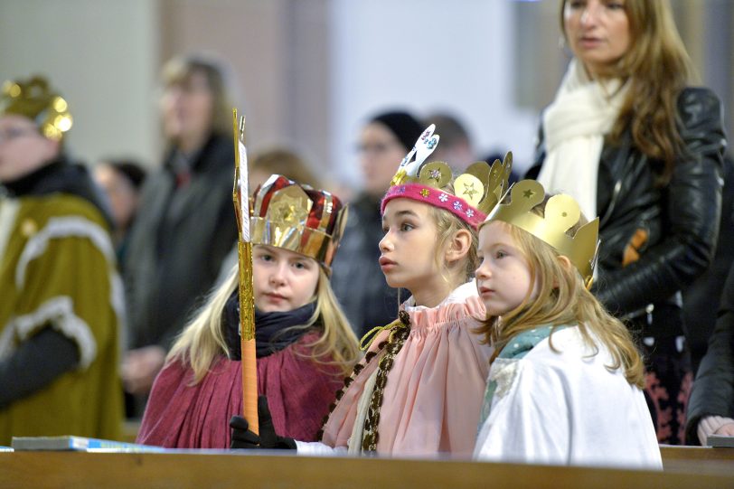 Sternsinger der katholischen Kirchengemeinde Herz Jesu