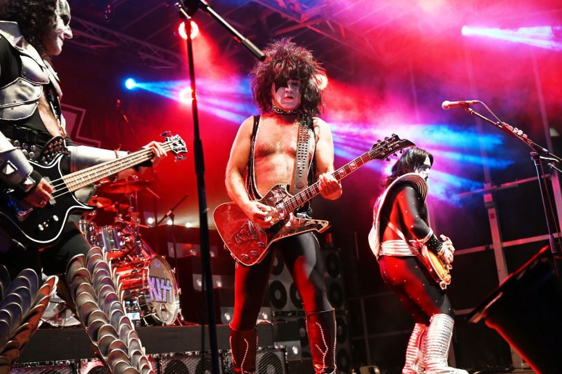 The-KISS-Tribute-Band beim Feuerabend 2022.
