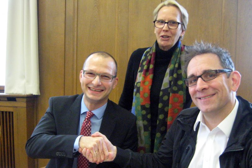 v.l. Thomas Brechtken, Gudrun Thierhoff, Alexander Richter.