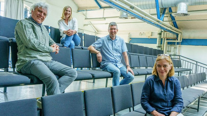 Die Organisatoren (v.li.) Christian Strüder, Claudia Stipp, Thomas Witt, Gaby Kloke.