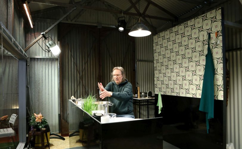 Ohne Gestank von Pech und Schwefel: Bernd Rademacher in „Viel gut essen“.
