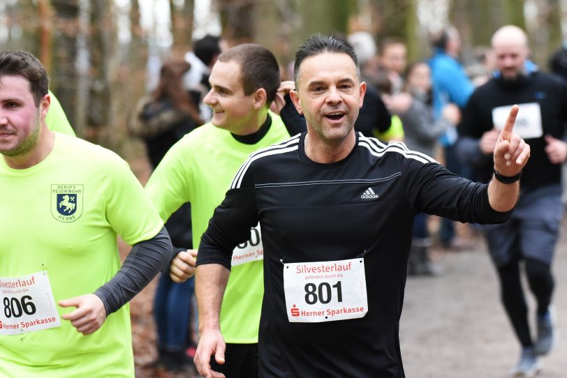 Hauptlauf des 40. Herner Silvesterlauf.