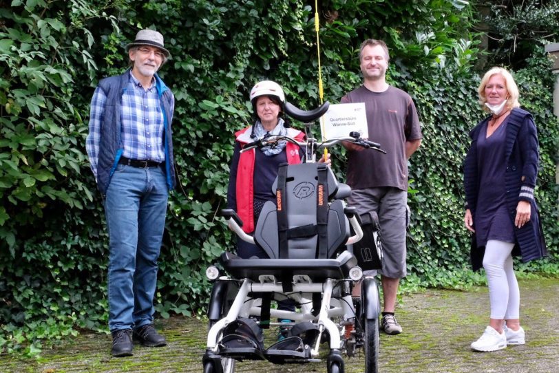 Das Fahrradsicherheitstraining war ein voller Erfolg.