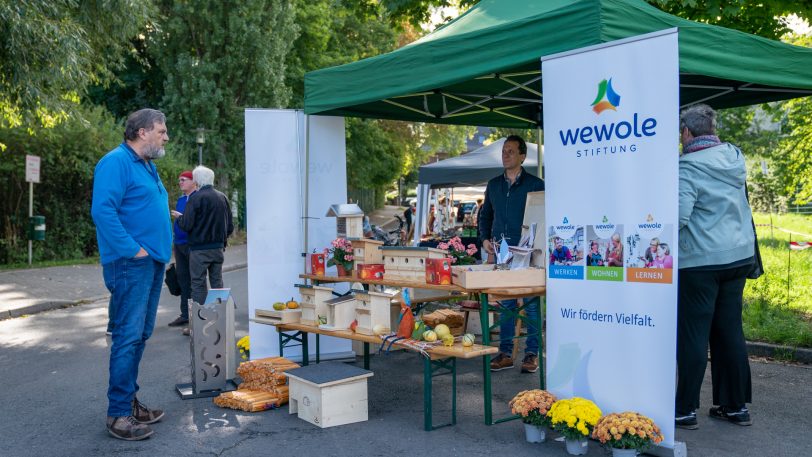 Beim Umwelt- und Familienfest an der Biologischen Station präsentierten sich am Sonntag (25.9.2022) rund 20 Verbände und Vereine.