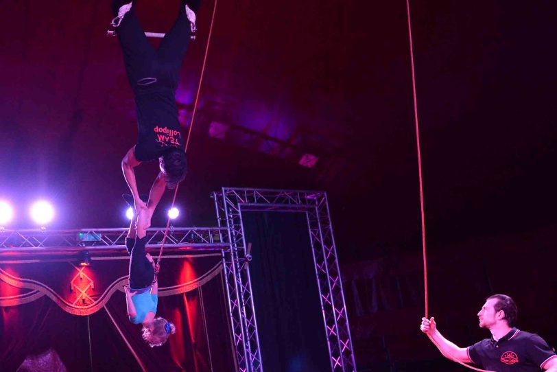 Zirkus Projektwoche an der Kolibri Schule.
