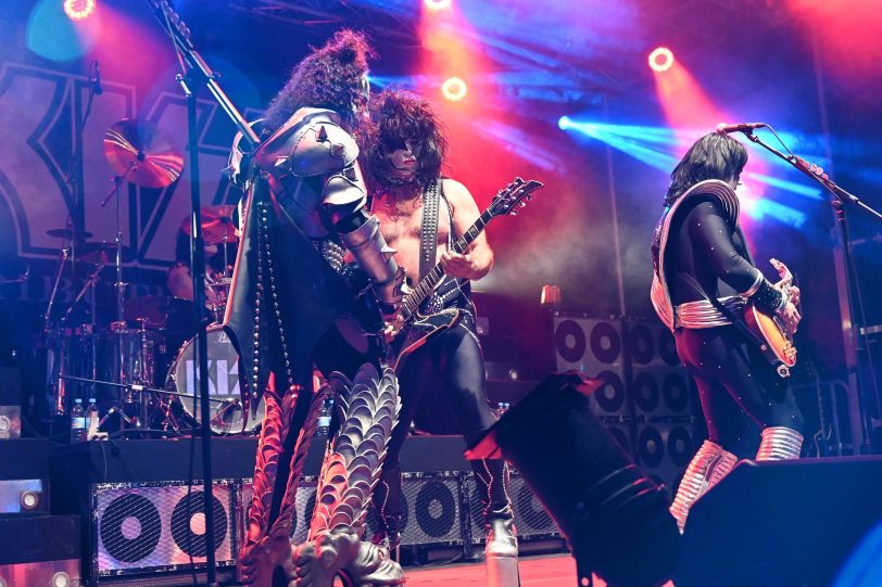 The-KISS-Tribute-Band beim Feuerabend 2022.