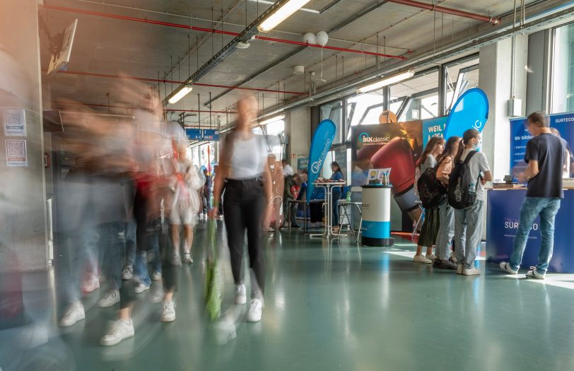 Zur Messe kamen 50.000 Schüler.