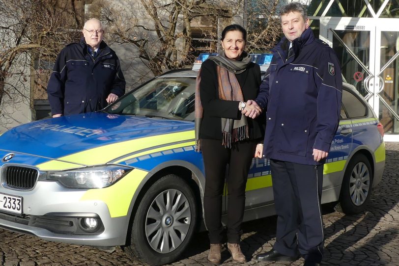 Volker Kleisa den neuen Leiter der Direktion Gefahrenabwehr/Einsatz.