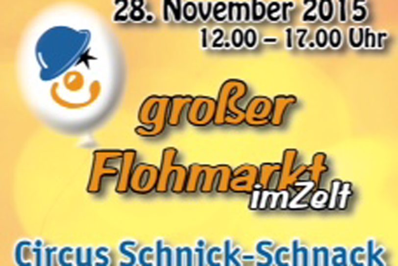 Flohmarkt im Circus Schnick-Schnack.