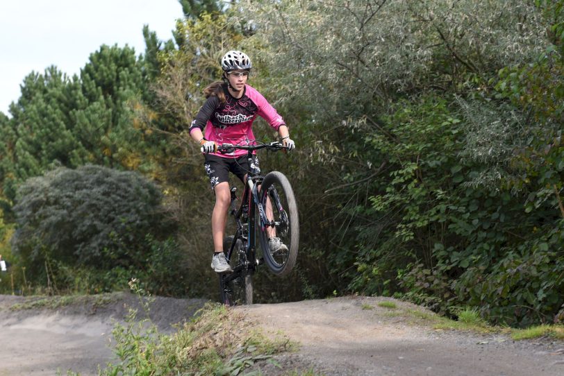 Eröffnung der Mountainbike-Strecken auf den Halden Hoheward und Hoppenbruch.