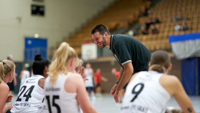 HTC Basketballerinnen spielen gegen die HEV Miners ein lockeres Basketballspiel am Mittwoch (8.9.2021). Die Basketballerinnen gewannen 39:33.
