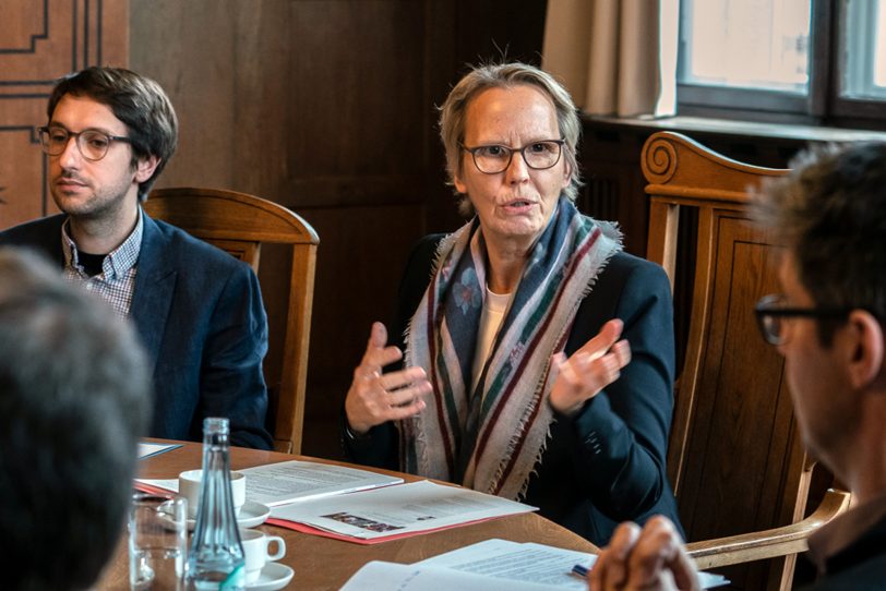v.l. Jan Schröder, Gudrun Thierhoff.