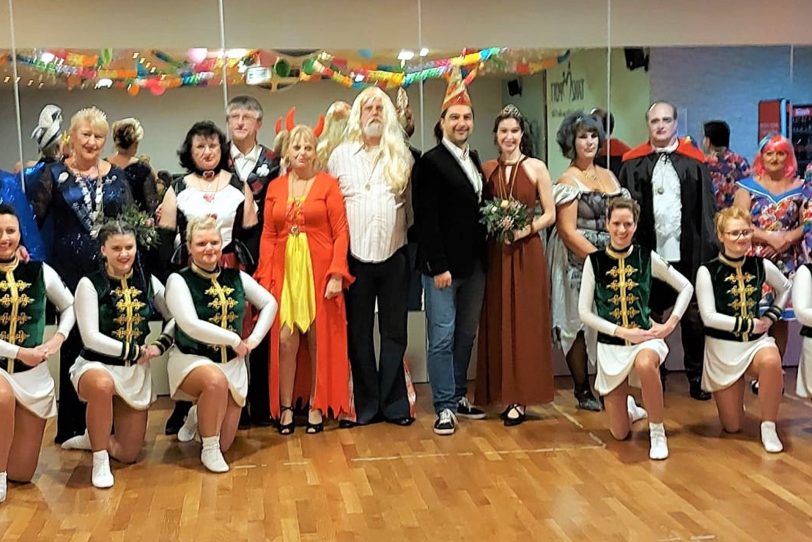 Die Karnevalsparty im Tanzpott.