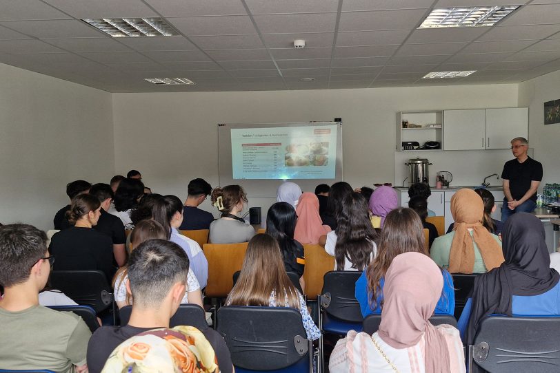 Im Lotus Bildungszentrum gab es ein Seminar zum Thema gesunde Ernährung.