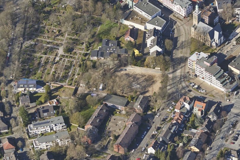 Auf dem Grundstück des ehemaligen Katasteramtes an der Richard-Wagner-Straße soll eine Wohnbebauung entstehen.