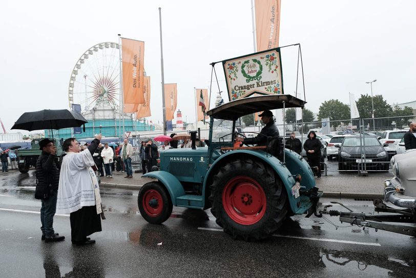 Oldtimerparade zur Cranger Kirmes am 12.8.2017.