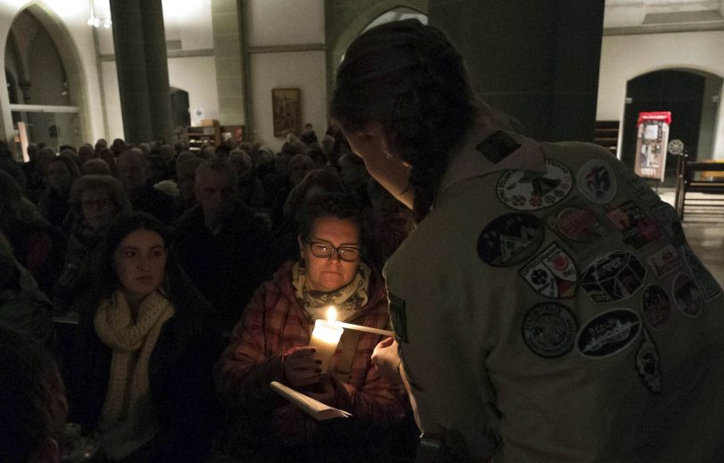 Aktion Friedenslicht aus Bethlehem.