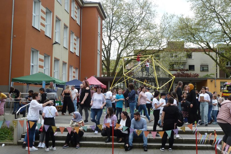Großes Schulfest am Samstag (6.5.2023) an der Laurentius-Grundschule mit rund 1.000 Besuchern.