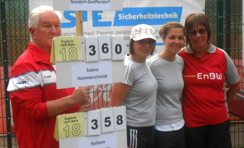 19. Deutschen Minigolfmeisterschaft Endscheidung im Einzelwettkampf am Freitag (15.7.2016),