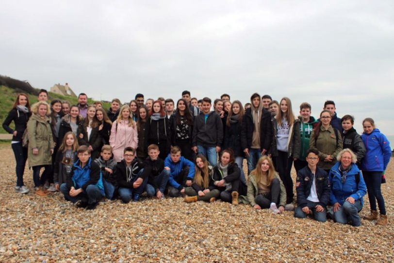 Am Strand von Herne Bay.