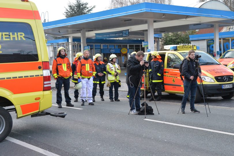 Pikrinsäure sorgt für Vollsperrung der Holsterhauser Straße.