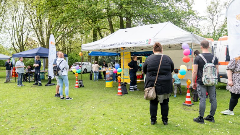 Das SPD-Familienfest am Sonntag (7.5.2023) im Schlosspark Strünkede.