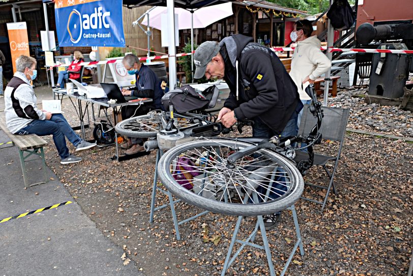 Am Samstag, 9. Juli 2022, gibt es wieder eine Fahrrad-Codier-Aktion am Gleiscafé.