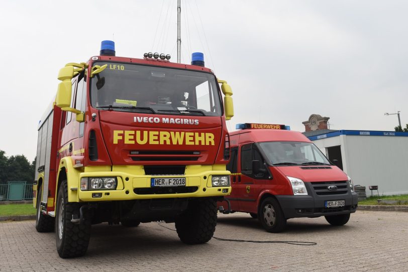 Der Posten Pumpwerk liegt direkt am Kirmesgelände.