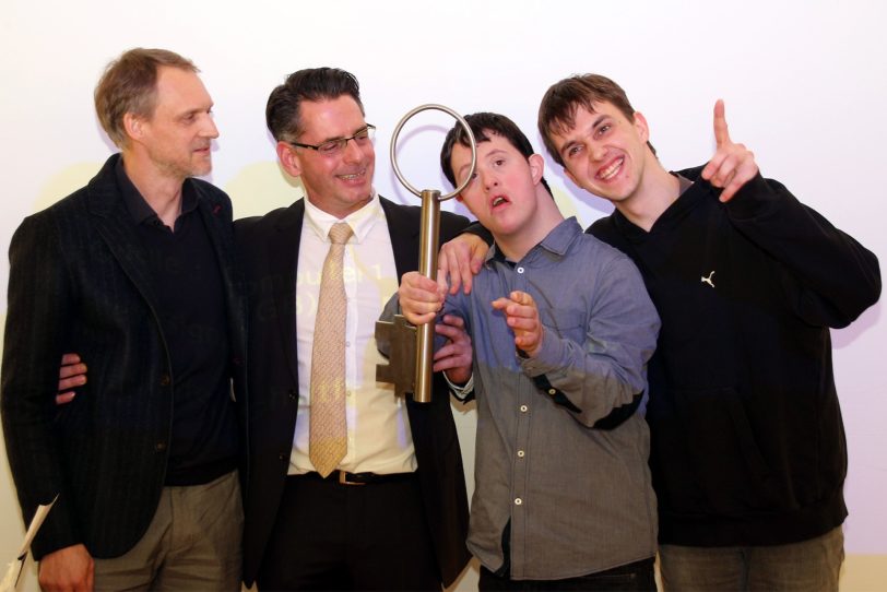 v.l. Mario Schurbohm, Thorsten Thieme, Robin Eck, Sven Kämper.