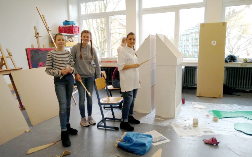 Die Vorbereitungen für die Premiere am 14. Februar 2019 ...